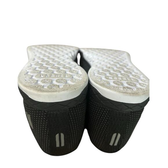 NOBULL Outwork Cross Training Athletic Gym Shoes Black White Mesh size 6.5 M 8W - Picture 9 of 11